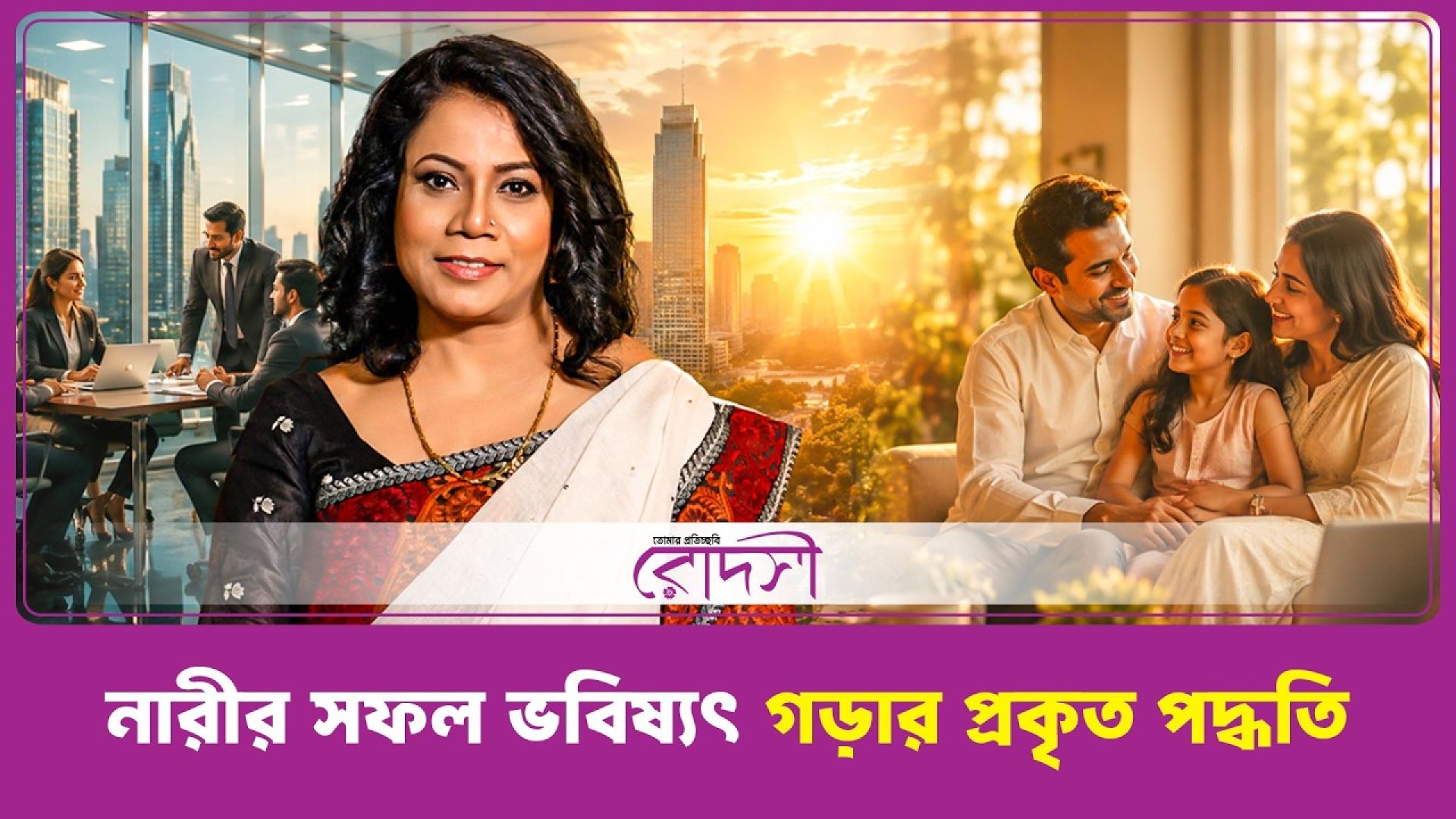 নারীর সফল ভবিষ্যৎ গড়ার প্রকৃত পদ্ধতি